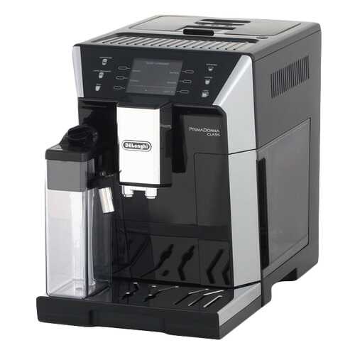 Кофемашина автоматическая DeLonghi PrimaDonna Class ECAM 550.55.SB Silver/Black в Юлмарт