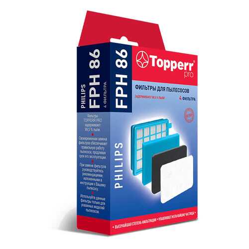 Фильтр для пылесоса Topperr FPH86 в Юлмарт