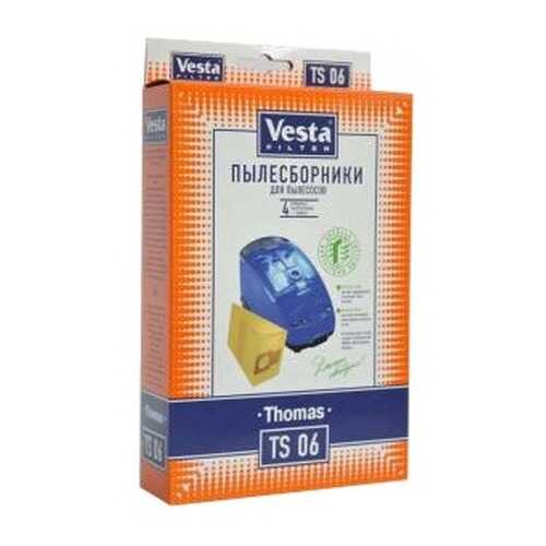 Комплект пылесборников для пылесоса Vesta filter TS 06 (4 шт + фильтр) в Юлмарт