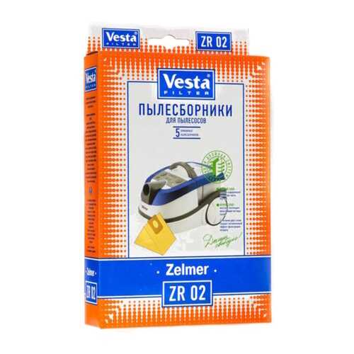 Комплект пылесборников для пылесоса Vesta filter ZR 02 5 шт в Юлмарт