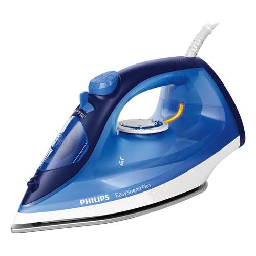 Утюг Philips EasySpeed Plus GC2145/20 White/Blue в Юлмарт