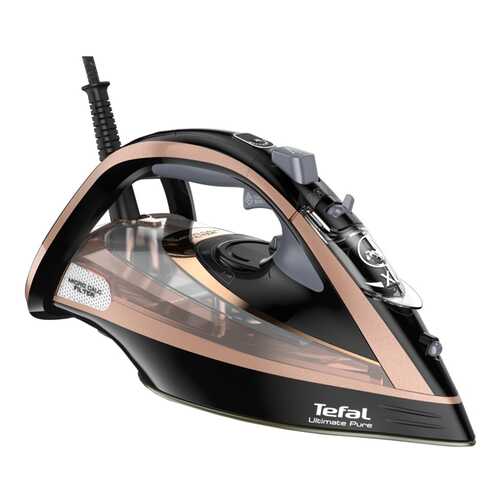 Утюг Tefal Ultimate Pure FV9867E0 Black/Gold в Юлмарт