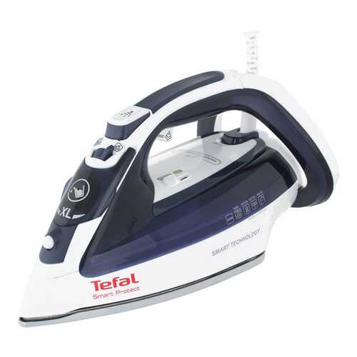 Утюг Tefal Ultragliss FV4982E0 White/Blue в Юлмарт