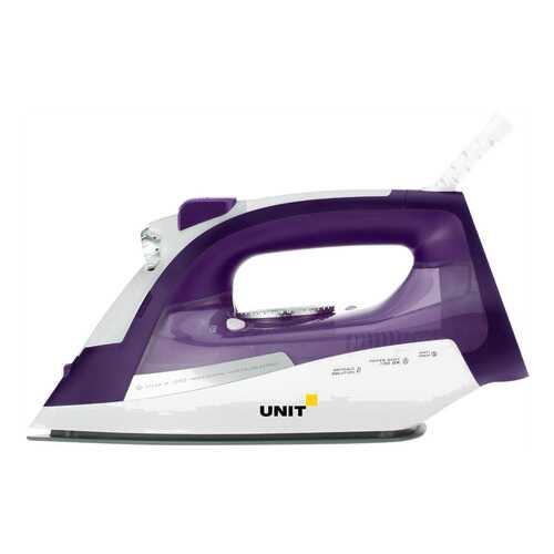 Утюг UNIT USI-284 White/Purple в Юлмарт