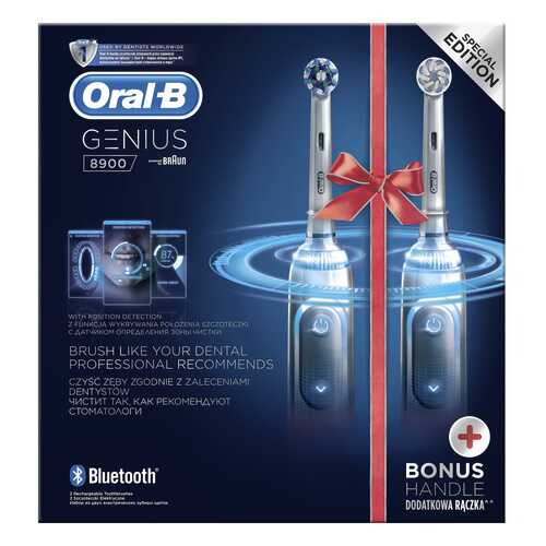 Электрическая зубная щетка Braun Oral-B Genius 8900 в Юлмарт