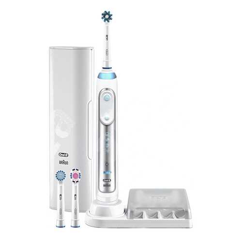 Электрическая зубная щетка Braun Oral-B Genius Genius 8000 (D701.535.5XC) White в Юлмарт