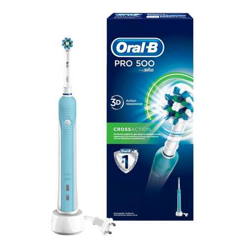 Электрическая зубная щетка Braun Oral-B Professional Care 500 D16.513U CrossAction в Юлмарт