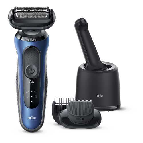 Электробритва Braun Series 6 60-B7500cc Blue в Юлмарт