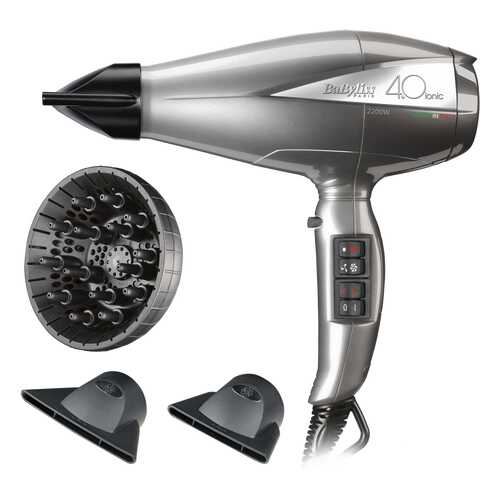 Фен Babyliss Le PRO 6675E Silver/Gray в Юлмарт