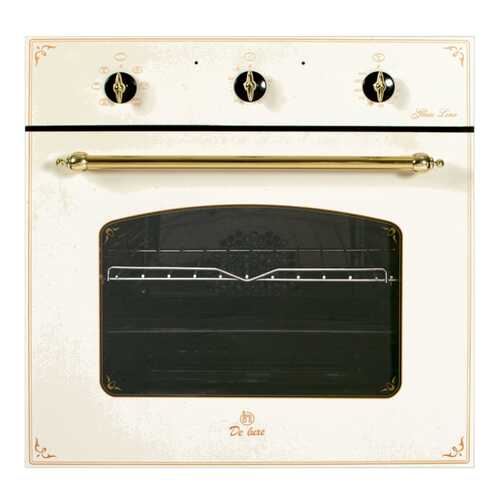 Встраиваемый электрический духовой шкаф DeLuxe 6006.03 ЭШВ-060 Beige/Gold в Юлмарт