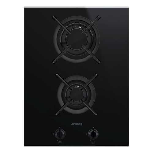 Встраиваемая газовая панель Smeg PV632CNX Black в Юлмарт