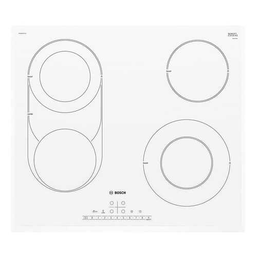 Встраиваемая варочная панель электрическая Bosch PKM 652 FP 1E White в Юлмарт