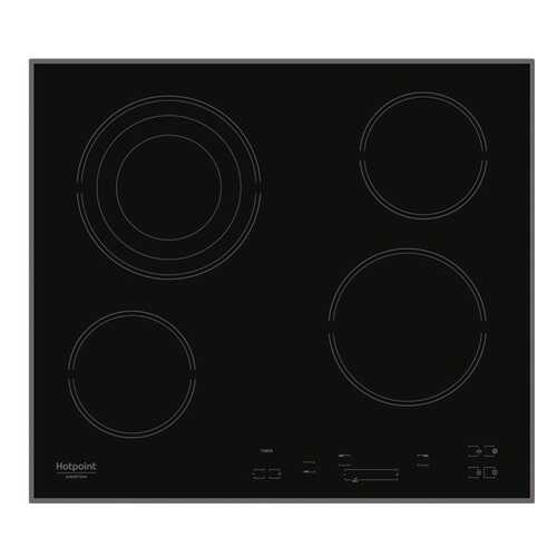 Встраиваемая варочная панель электрическая Hotpoint-Ariston HAR 643 T A Black в Юлмарт