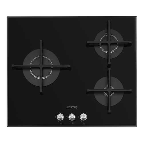 Встраиваемая варочная панель газовая Smeg PV163N2 Black в Юлмарт