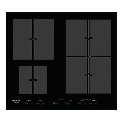 Встраиваемая варочная панель индукционная Hotpoint-Ariston KIT 641 F B Black в Юлмарт