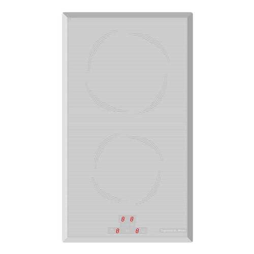 Встраиваемая варочная панель индукционная Zigmund & Shtain CIS 030.30 WX White в Юлмарт