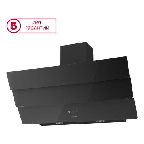 Вытяжка наклонная Krona Inga 900 sensor Black в Юлмарт